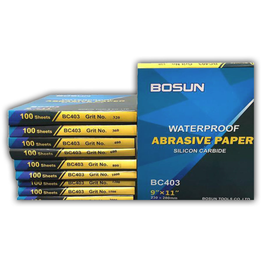 Bosun Waterproof Abrasive Sand Paper Bosun Waterproof Abrasive Sand Paper